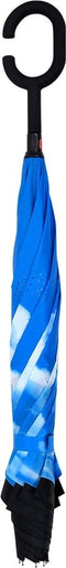 vidaXL - Paraplu - C-handgreep - 108 - cm - zwart