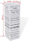 vidaXL - Paraplu- - en - wandelstokhouder - wit - vierkant - + - tekst - staal - 48,5 - cm