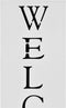 vidaXL - Parapluhouder - Welcome - staal - wit