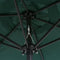 vidaXL - Parasol - 200x224 - cm - aluminium - antraciet