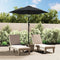 vidaXL - Parasol - 200x224 - cm - aluminium - antraciet