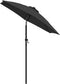vidaXL - Parasol - 200x224 - cm - aluminium - antraciet