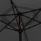 vidaXL - Parasol - 200x224 - cm - aluminium - antraciet
