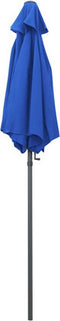 vidaXL - Parasol - 200x224 - cm - aluminium - blauw