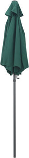 vidaXL - Parasol - 200x224 - cm - aluminium - groen