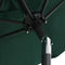 vidaXL - Parasol - 200x224 - cm - aluminium - taupe