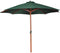 vidaXL - Parasol - 258 - cm - groen