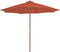vidaXL - Parasol - 258 - cm - groen