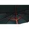vidaXL - Parasol - 258 - cm - groen