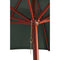 vidaXL - Parasol - 258 - cm - groen