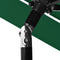 vidaXL - Parasol - 3-laags - met - aluminium - paal - 2,5 - m - groen