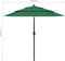 vidaXL - Parasol - 3-laags - met - aluminium - paal - 2,5 - m - groen