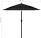 vidaXL - Parasol - 3-laags - met - aluminium - paal - 2,5 - m - zwart
