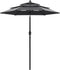 vidaXL - Parasol - 3-laags - met - aluminium - paal - 2 - m - antracietkleurig