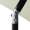 vidaXL - Parasol - 3-laags - met - aluminium - paal - 2 - m - zandkleurig