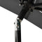 vidaXL - Parasol - 3-laags - met - aluminium - paal - 2x2 - m - antracietkleurig