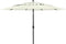 vidaXL - Parasol - 3-laags - met - aluminium - paal - 3,5 - m - groen