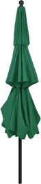 vidaXL - Parasol - 3-laags - met - aluminium - paal - 3,5 - m - groen
