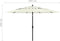 vidaXL - Parasol - 3-laags - met - aluminium - paal - 3,5 - m - zandkleurig