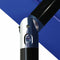 vidaXL - Parasol - 3-laags - met - aluminium - paal - 3,5 - m - azuurblauw