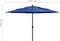 vidaXL - Parasol - 3-laags - met - aluminium - paal - 3,5 - m - azuurblauw