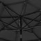 vidaXL - Parasol - 3-laags - met - aluminium - paal - 3 - m - antracietkleurig