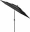 vidaXL - Parasol - 3-laags - met - aluminium - paal - 3 - m - antracietkleurig