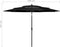 vidaXL - Parasol - 3-laags - met - aluminium - paal - 3 - m - zwart