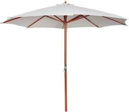 vidaXL - Parasol - 300x258 - cm - zandwit