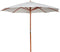 vidaXL - Parasol - 300x258 - cm - zandwit