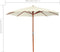 vidaXL - Parasol - 300x258 - cm - zandwit