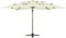 vidaXL - Parasol - 4-laags - met - aluminium - paal - 250x250 - cm - antracietkleurig
