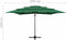 vidaXL - Parasol - 4-laags - met - aluminium - paal - 250x250 - cm - groen