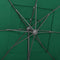 vidaXL - Parasol - 4-laags - met - aluminium - paal - 250x250 - cm - groen