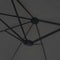 vidaXL - Parasol - dubbel - 449x245 - cm - antracietkleurig