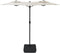 vidaXL - Parasol - dubbel - dak - 316x240 - cm - zandwit