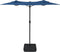 vidaXL - Parasol - dubbel - dak - met - LED - 316x240 - cm - azuurblauw