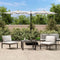 vidaXL - Parasol - dubbel - dak - met - LED - 316x240 - cm - zandwit