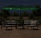 vidaXL - Parasol - dubbel - dak - met - LED - 449x245 - cm - groen
