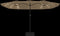 vidaXL - Parasol - dubbel - dak - met - LED - 449x245 - cm - taupe