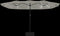 vidaXL - Parasol - dubbel - dak - met - LED - 449x245 - cm - zandwit