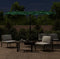 vidaXL - Parasol - dubbel - met - LED's - 316x240 - cm - groen