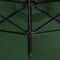 vidaXL - Parasol - dubbel - met - stalen - paal - 600 - cm - antracietkleurig