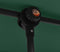 vidaXL - Parasol - met - aluminium - paal - 180x110 - cm - groen