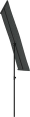 vidaXL - Parasol - met - aluminium - paal - 180x110 - cm - antracietkleurig