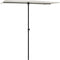 vidaXL - Parasol - met - aluminium - paal - 180x110 - cm - zandwit
