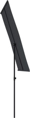 vidaXL - Parasol - met - aluminium - paal - 180x110 - cm - zwart