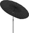 vidaXL - Parasol - met - aluminium - paal - 270 - cm - antraciet