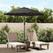 vidaXL - Parasol - met - aluminium - paal - 270 - cm - antraciet