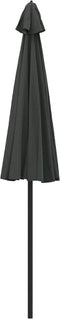 vidaXL - Parasol - met - aluminium - paal - 270 - cm - antraciet